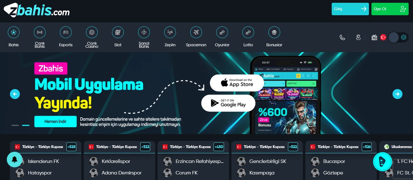 Zbahis Telegram